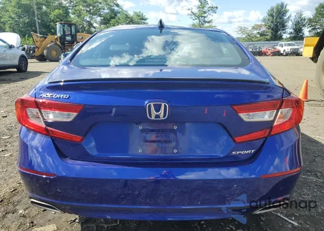 2022 Honda Accord Sport из США, поврежденный, VIN 1HGCV1F37NA075240